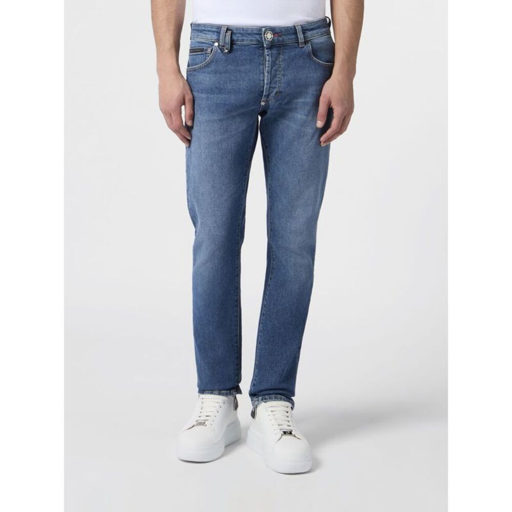 Philipp Plein Jeans Men Blue